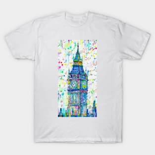 BIG BEN - watercolor painting T-Shirt